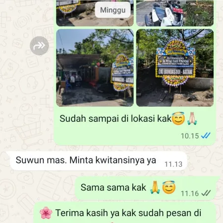 Pengiriman Papan Bunga Duka Pacekelan Purworejo