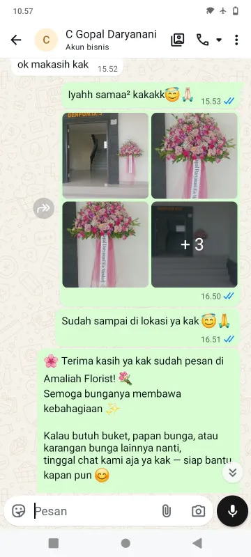 Pengiriman Karangan Bunga Pacekelan Purworejo