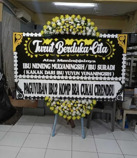 Papan Bunga Duka Pacekelan Purworejo