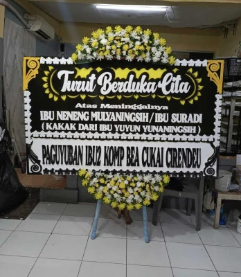 Papan Bunga di Pacekelan Purworejo